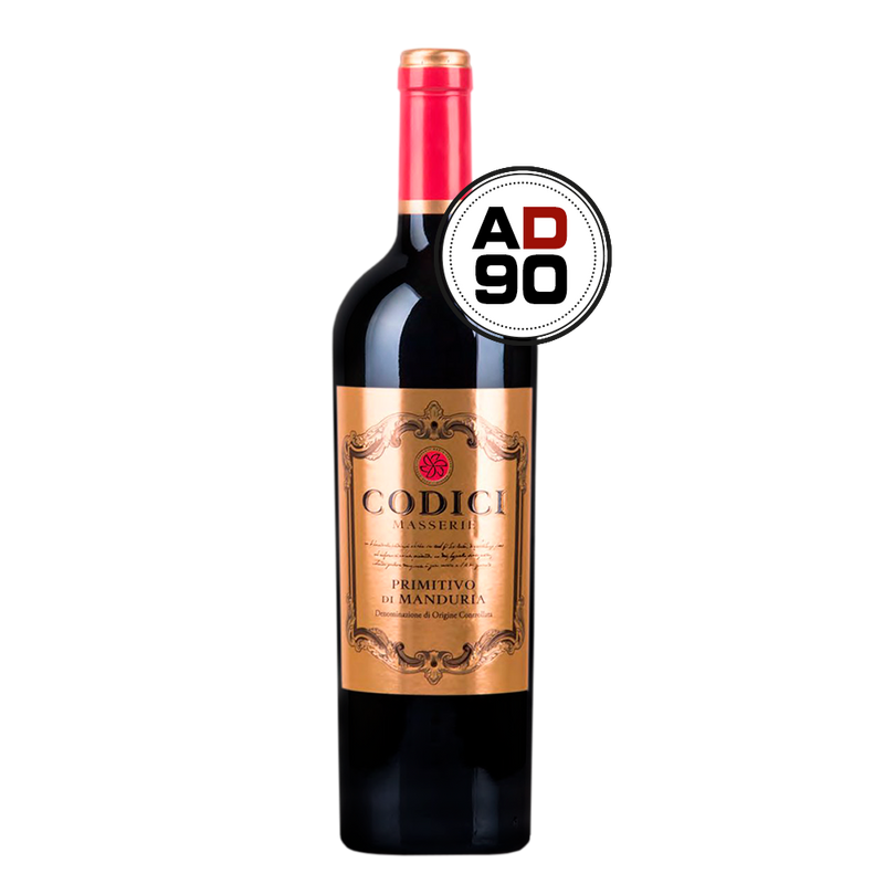 Codici Masserie Primitivo Di Manduria 2019