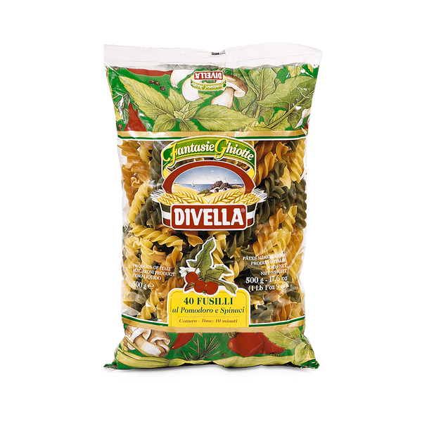 Fusilli Tricolor Italiano 500G Divella