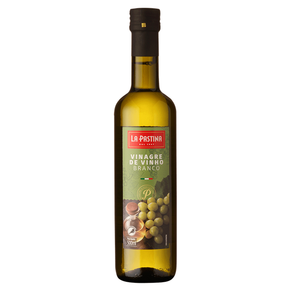 Vinagre De Vinho Branco 500Ml La Pastina