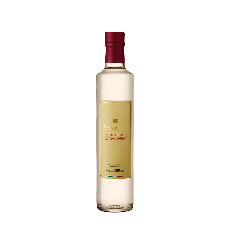 Vinagre De Vinho Branco 500Ml Fasano