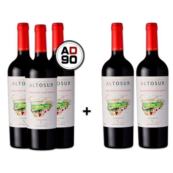 Sophenia Altosur Reserve Cabernet Sauvignon 2023 - Promoção de Aniversário - Leve 5 Pague 3