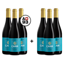 CARM Reserva Tinto 2019 - Promoção de Aniversário - Leve 6 Pague 3