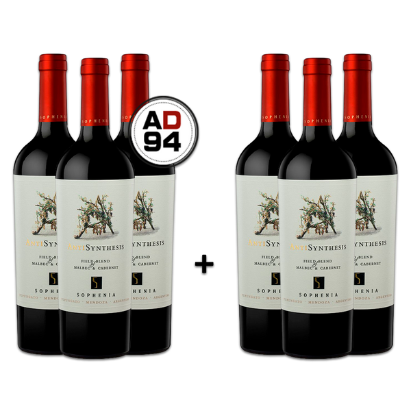 AntiSynthesis Field Blend of Malbec & Cabernet Sauvignon 2022 - Promoção de Aniversário - Leve 6 Pague 3