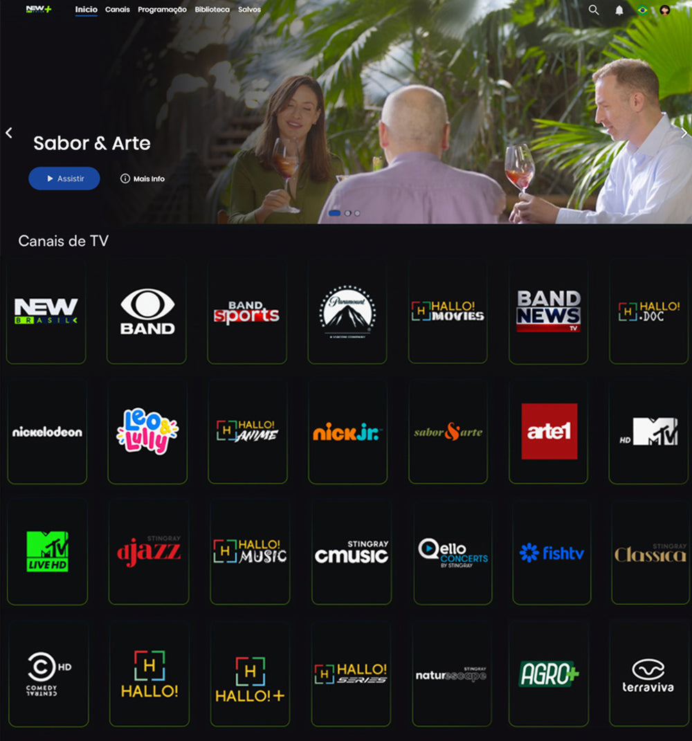 Samsung TV Plus lança o canal New Brasil, em parceria com a BAND – Samsung  Newsroom Brasil