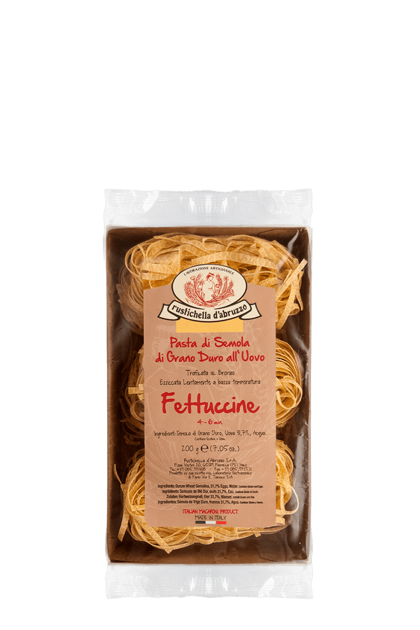 Fettuccine All Uovo Italiano 200G Rustichella