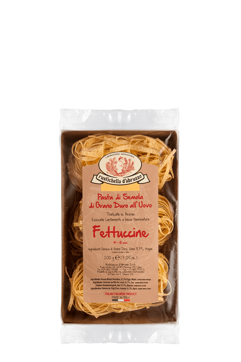 Fettuccine All Uovo Italiano 200G Rustichella