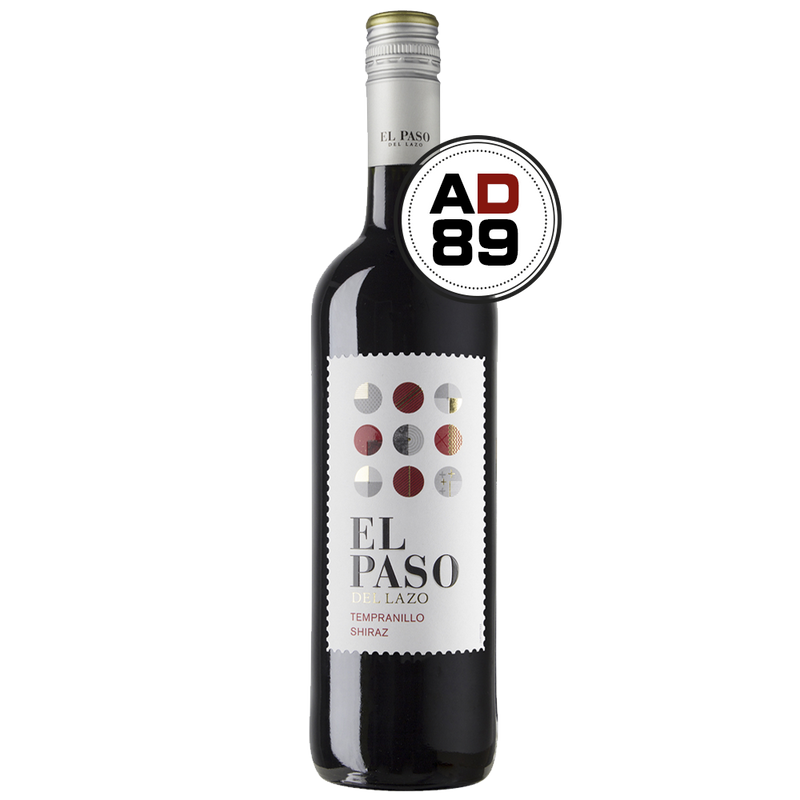 El Paso del Lazo Tempranillo Shiraz 2018